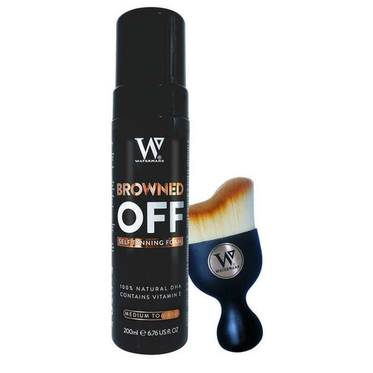 Watermans Browned Off Tan Foam Medium To Dark - Free Brush