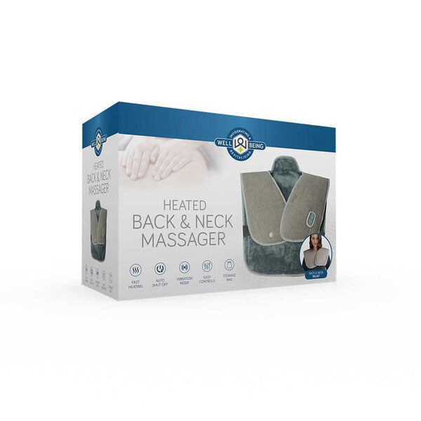 Wellbeing Heated Back And Neck Massager