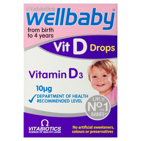 Wellbaby Vit D Drops