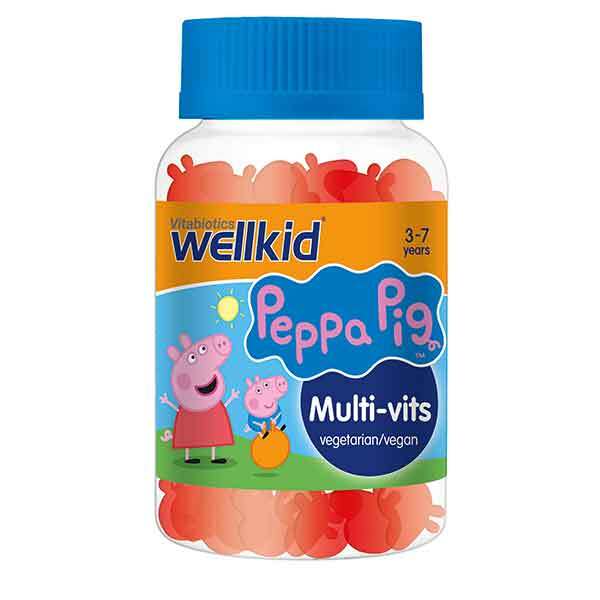 Vitabiotics Wellkid Peppa Pig Multi-Vits Vegan 30 Jellies