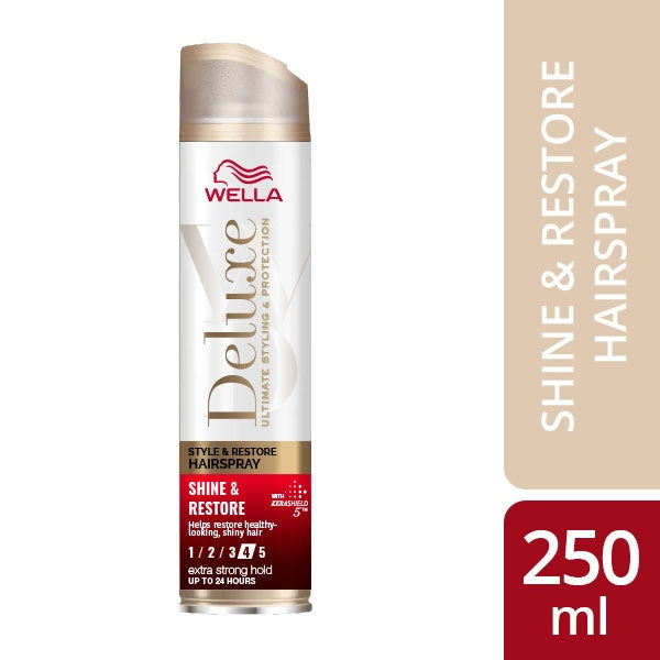 Wella Deluxe Shine & Repair Hairspray 250Ml