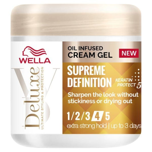 Wella Deluxe Supreme Definiton Oil Infused Cream Gel 150Ml