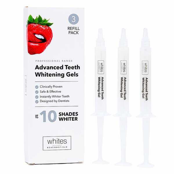 Whites Beaconsfield Advanced Whitening Refill Gels X3