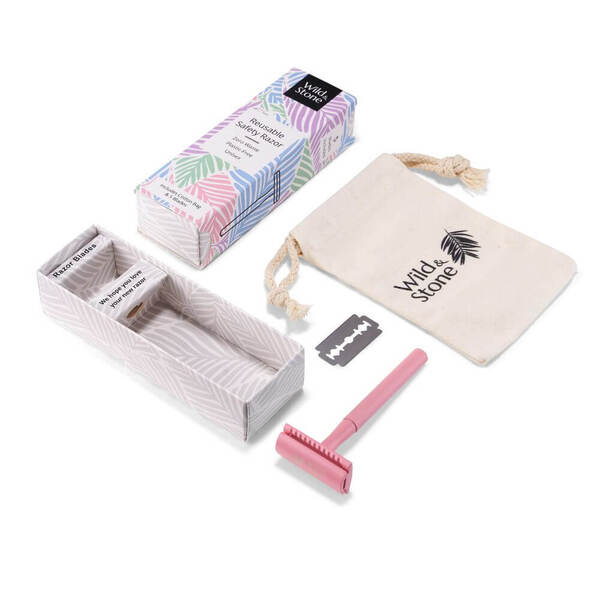 Wild & Stone | Reusable Safety Razor (Rose)