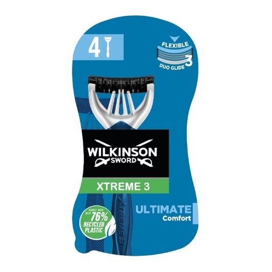 Wilkinson Sword Xtreme 3 Ultimate Plus Disposables 4S