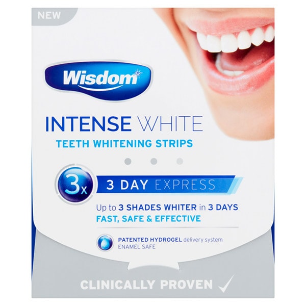 Wisdom Intense White 3 Day Whitening Strips