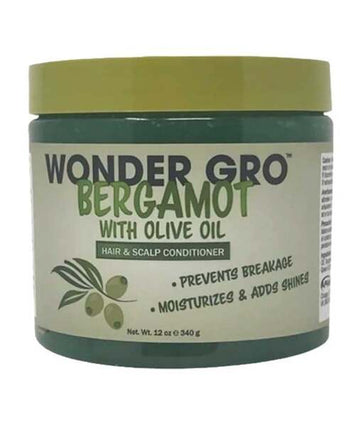 Wonder Gro Bergamot Olive Oil Hair & Scalp Conditioner