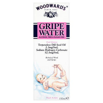 Woodwards Gripe Water For Relief Of Wind And Gripe 150Ml