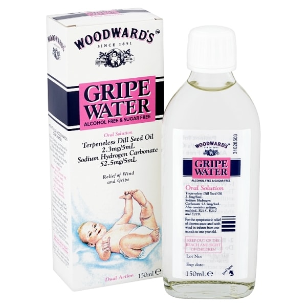 Woodwards Gripe Water For Relief Of Wind And Gripe 150Ml