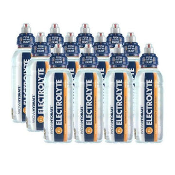 Wow Hydrate Electrolyte Orange - 500Ml (X 12)