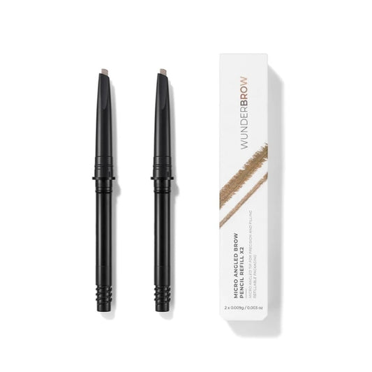 Wunderbrow Micro-Sculpt Brow Pencil Refill 2Pcs - Brunette