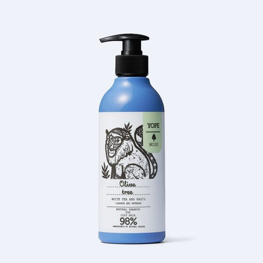 Yope Shampoo For Oily Hair Olive Tree 300Ml