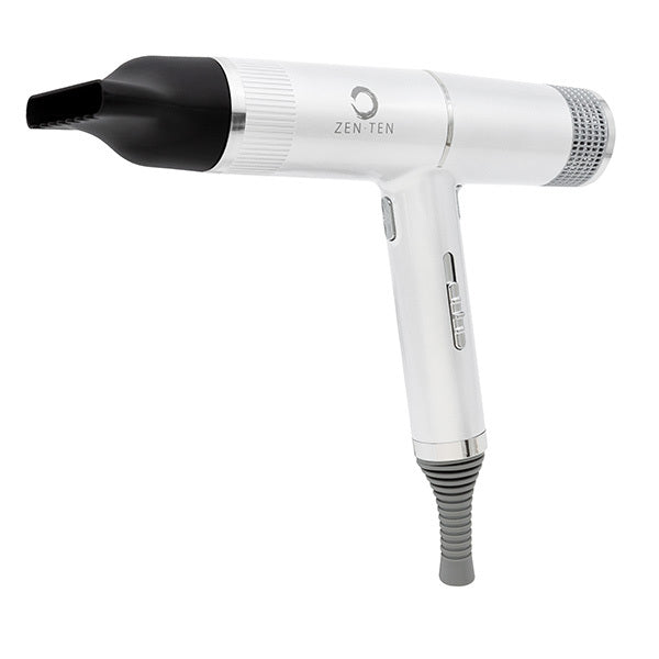 Zenten New Concept T-Shape Lightweight Hair Dryer White