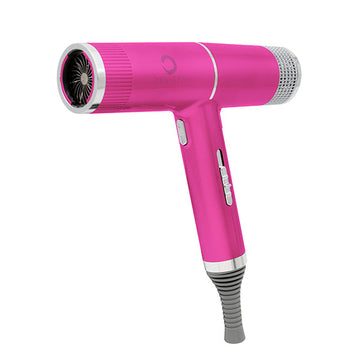 Zenten New Concept T-Shape Lightweight Hair Dryer Hot Pink