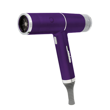 Zenten New Concept T-Shape Lightweight Hair Dryer Purple