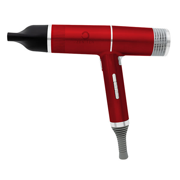 Zenten New Concept T-Shape Lightweight Hair Dryer Red Satin