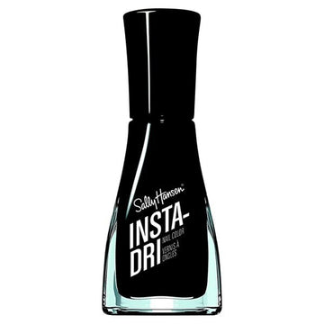 Sally Hansen Insta-Dri Nail Polish - Black To Black