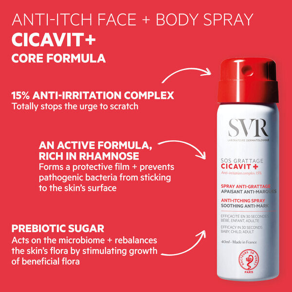 Svr Cicavit+ Sos Ultra-Rapid Anti-Itch Relief Spray 40Ml