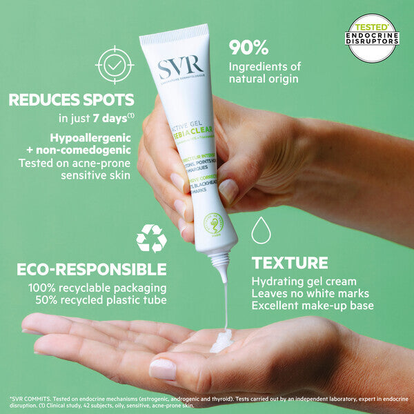 Svr Sebiaclear Active Anti-Blemish Face Gel-Cream 40Ml