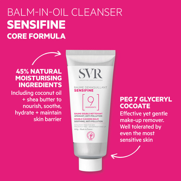 Svr Sensifine Soothing Balm-In-Oil Cleanser 100Ml