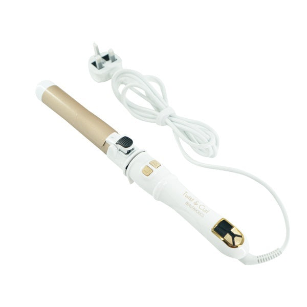 Beautaholics Twist & Curl Automatic Hair Curler - White 32Mm