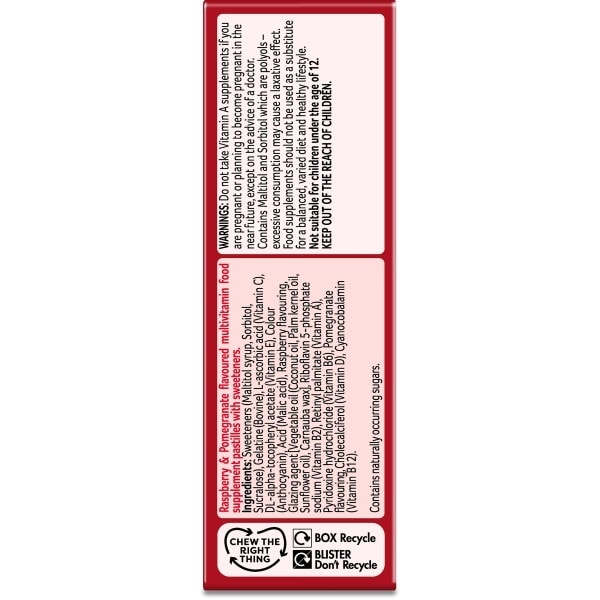 Bassetts Vitamins Adult Multivitamins Pastilles 30S