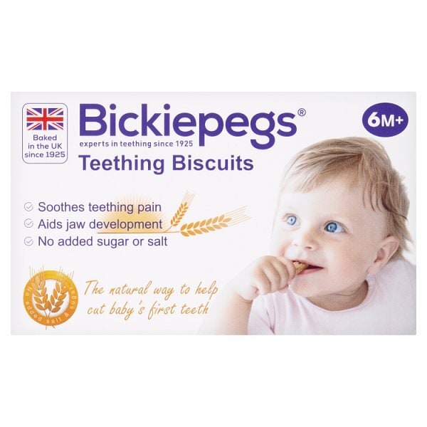 Bickiepegs Natural Teething Biscuits For Children 38G