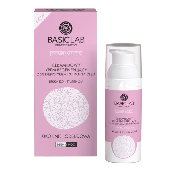 Basiclab Ceramide Regenerating Cream Light Consistency 50Ml