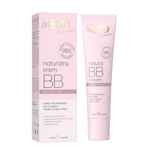 Bebio Natural Bb Face Cream - Medium 30Ml