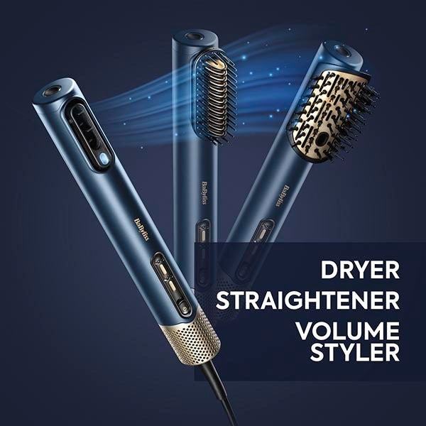 Babyliss Air Wand Hair Dryer, Straightener And Styler All-In-One