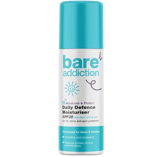 Bare Addiction 50Ml Daily Defence Moisturiser With Spf30