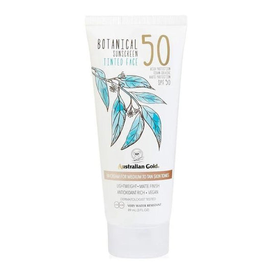 Australian Gold Tinted Mineral Face Lotion Spf 50 Medium