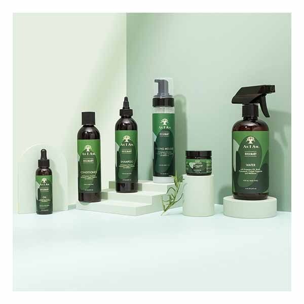 As I Am Rosemary Shampoo With Rosemary Oil, Biotin And Melatonin 8Oz