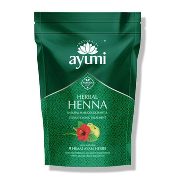 Ayumi Naturals Herbal Henna + 9 Himalayan Herbs 150G