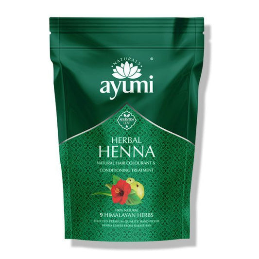 Ayumi Naturals Herbal Henna + 9 Himalayan Herbs 150G