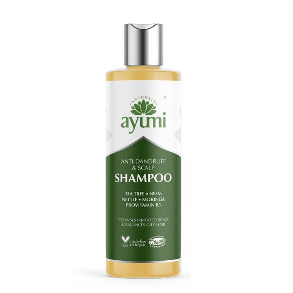 Ayumi Anti-Dandruff Shampoo | Moringa | Neem | Tea Tree - 250Ml