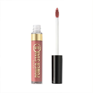 Avon Power Stay 16-Hour Liquid Lip Colour Can'T Quit Café