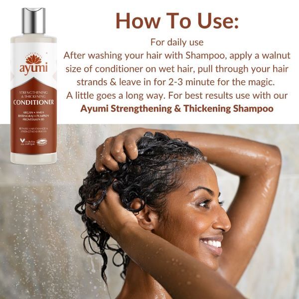 Ayumi Naturals Argan & Sandalwood Shampoo & Conditioner Duo