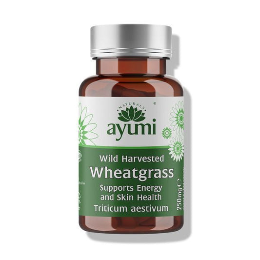 Ayumi Naturals Wheatgrass Vegan Capsules 60Ct