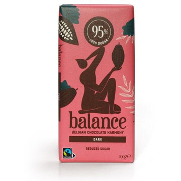 Balance Diabetic Dark Chocolate Bar No Added Sugar 100G