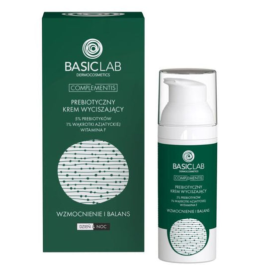 Basiclab Prebiotic Soothing Cream With 5% Of Prebiotics 50Ml