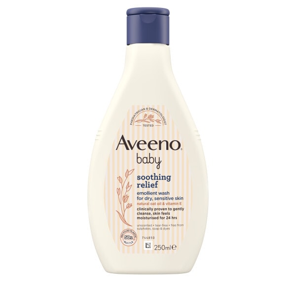 Aveeno Baby Soothing Relief Emollient Wash 250Ml