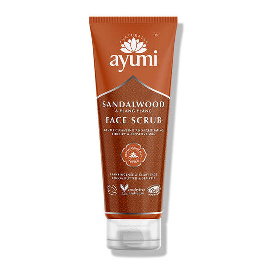 Ayumi Naturals Ylang Ylang & Sandalwood Face Scrub 125Ml