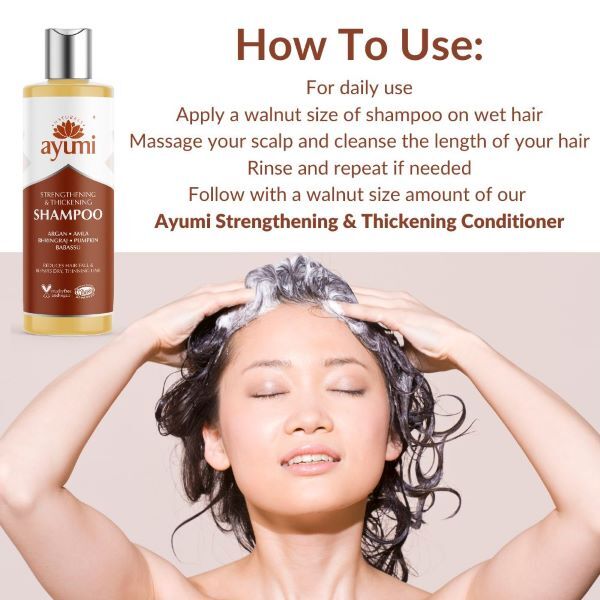 Ayumi Naturals Argan & Sandalwood Hair Shampoo 250Ml