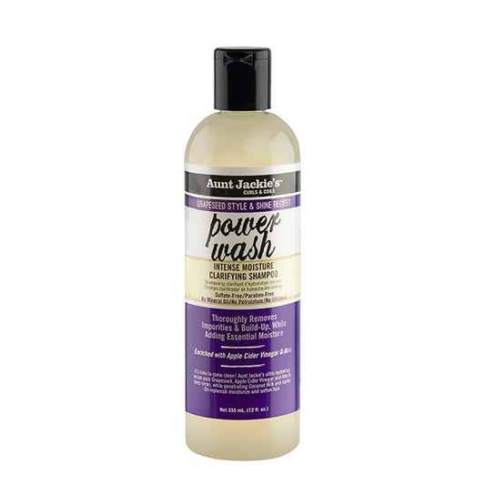 Aunt Jackie'S Grapeseed Powerwash Shampoo 12Oz