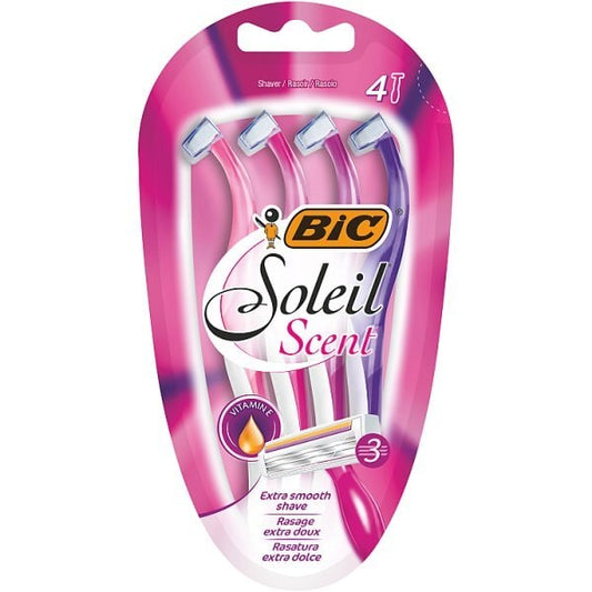 Bic Soleil Scent Disposable Razor X4