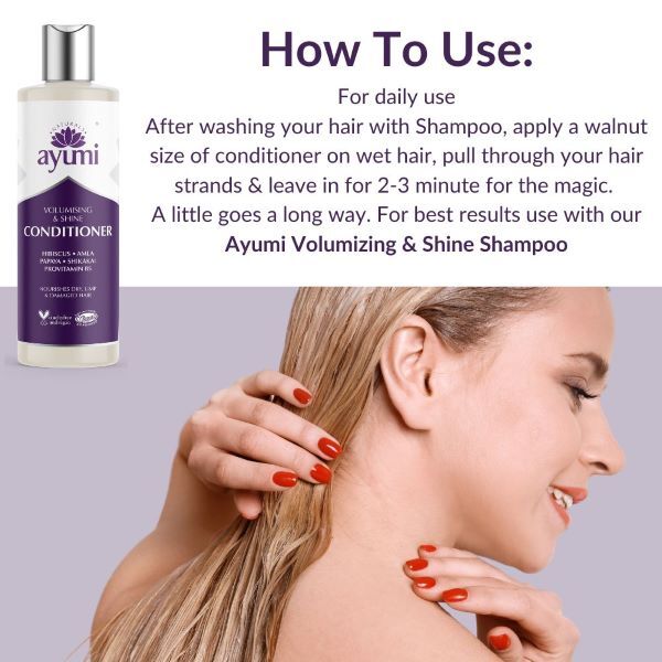 Ayumi Naturals Hibiscus & Turmeric Shampoo & Conditioner Duo