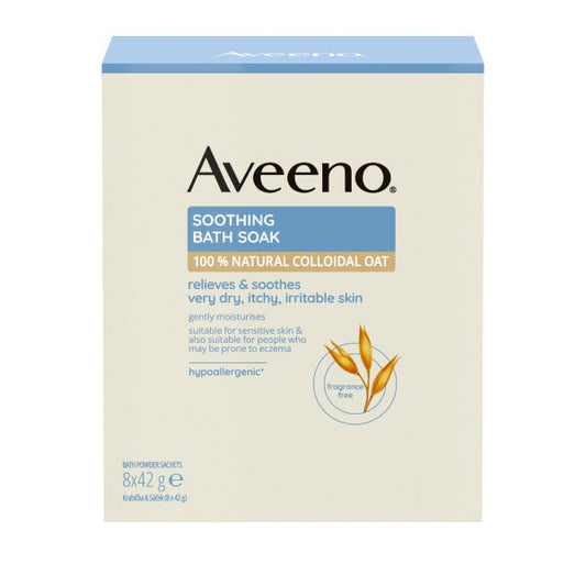 Aveeno® Soothing Bath Soak 8X42G Sachets
