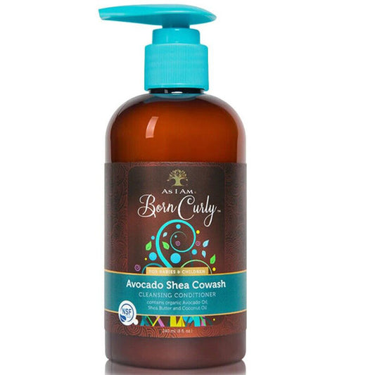 As I Am Born Curly Avocado Shea Cowash