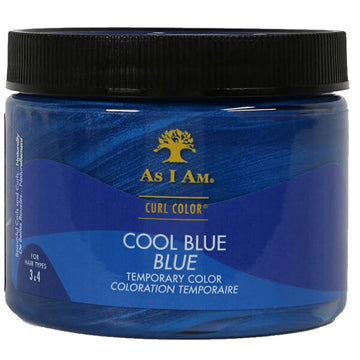As I Am Curl Color Cool Blue Temporary Color